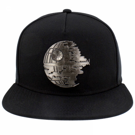 Star Wars Destroyed Death Star Flatbill Snapback Hat